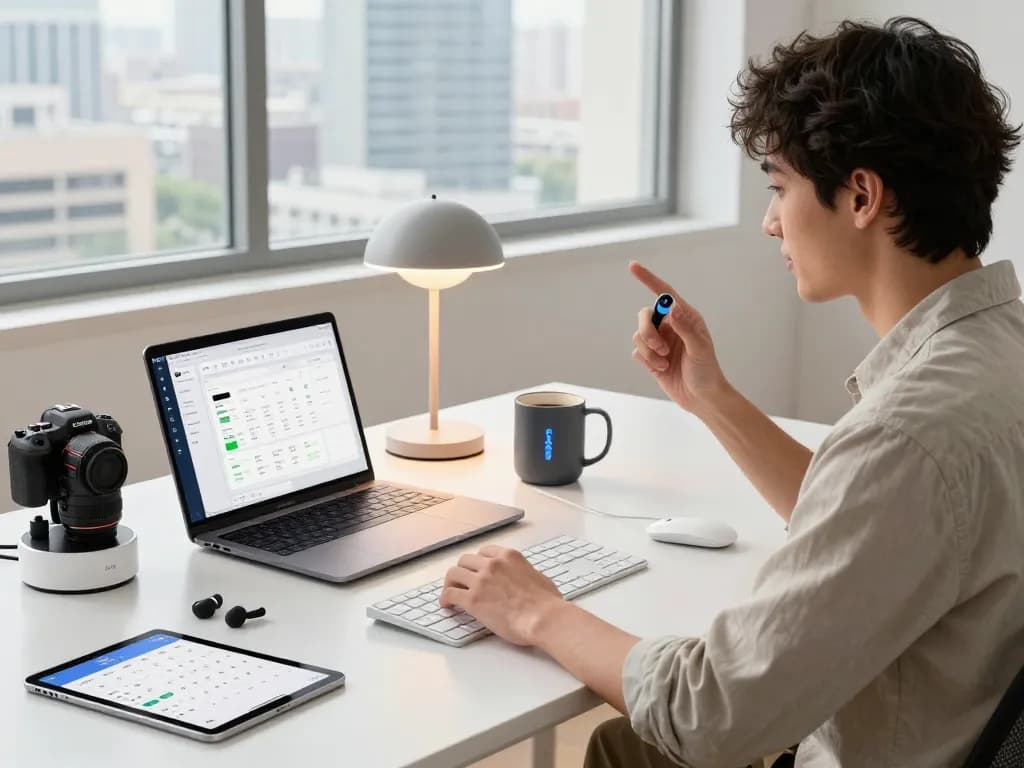 Boost your productivity with innovative tech gadgets for productivity in a modern workspace.