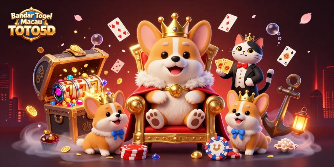 Menangkan Bandar Togel Macau TOTO5D dengan slot yang penuh warna dan karakter lucu.