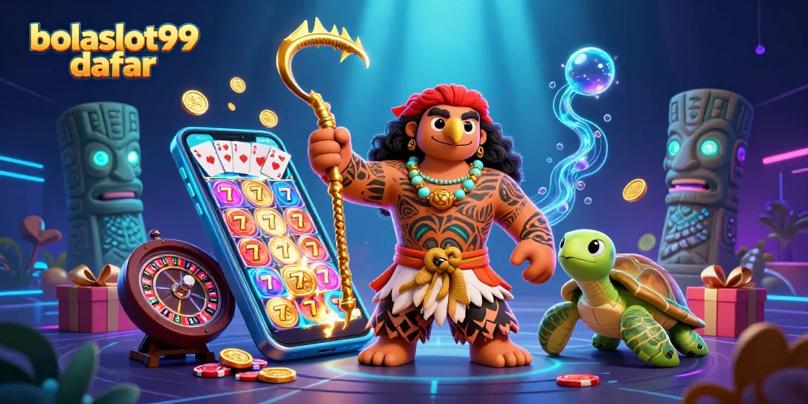Engage with bolaslot99 daftar through vibrant slots and dynamic gameplay elements in this colorful scene.