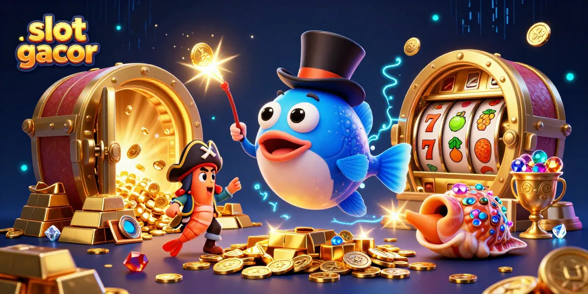 P permainan slot gacor menarik perhatian dengan karakter unik dan simbol keberuntungan yang bersinar