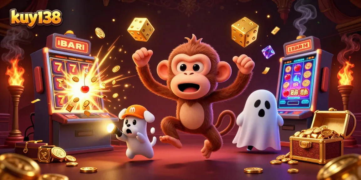 Menangkan jackpot di kuy138 dengan mesin slot dan hantu lucu!