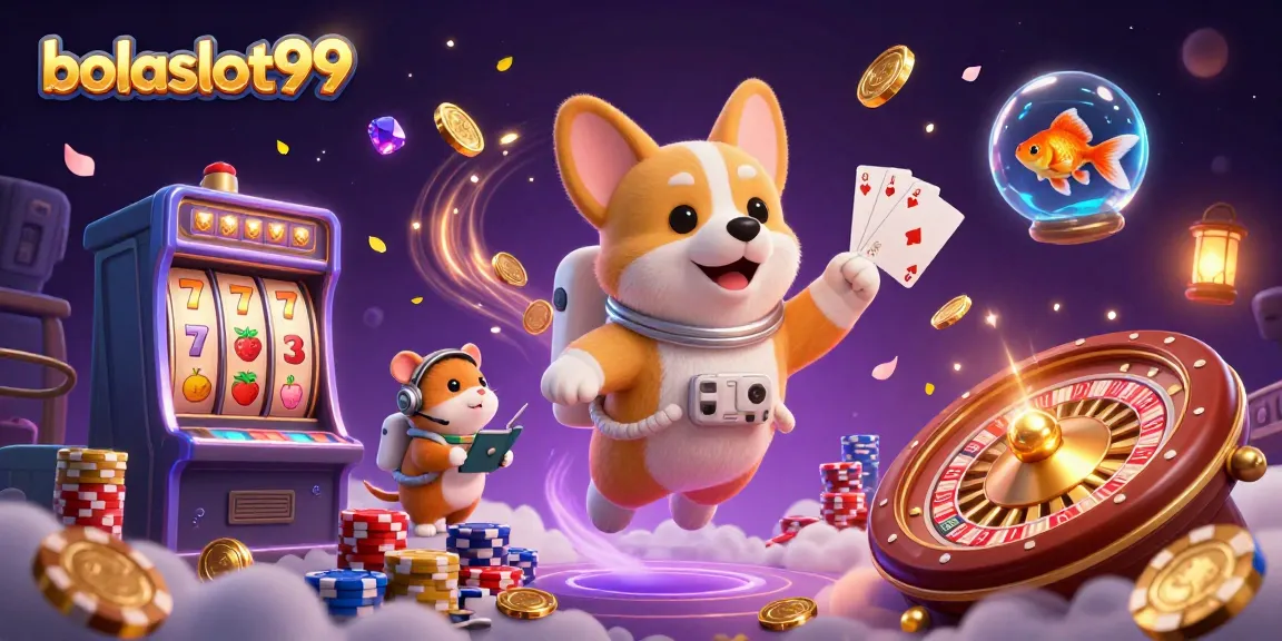 Bolaslot99 offers exhilarating casino action with a vibrant space theme featuring immersive slot games.