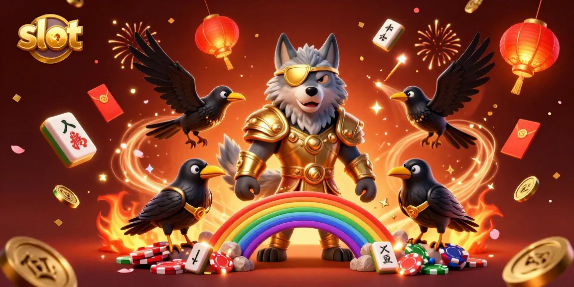 Experience dynamic slot game excitement with Odin and mystical elements in this vibrant 3D illustration.