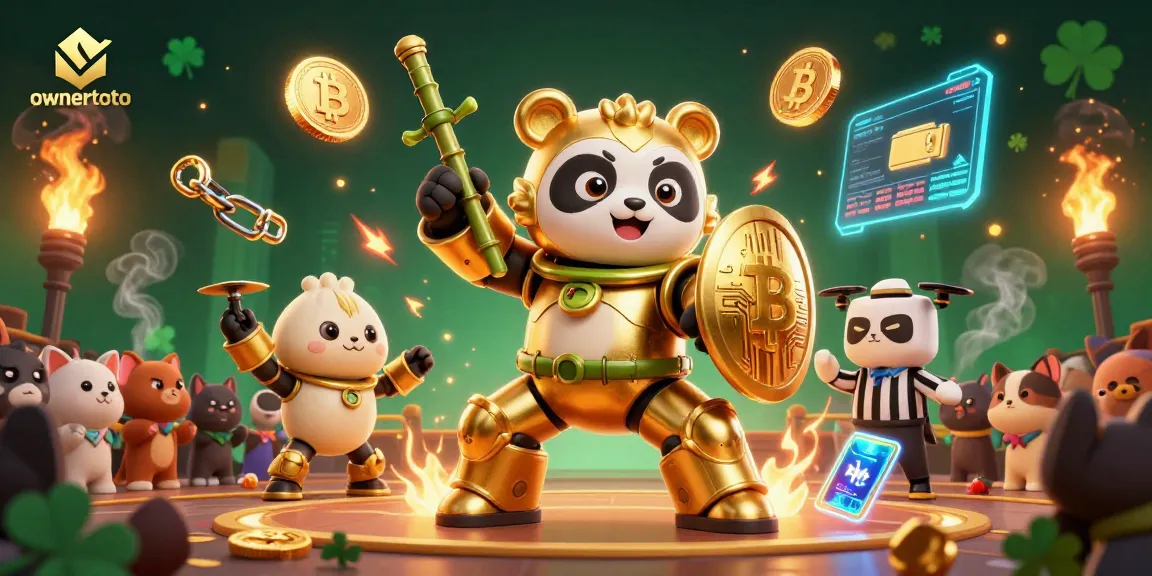 Mengalami keseruan bermain di ownertoto dengan robot bertema kasino dan mata uang kripto yang memukau.