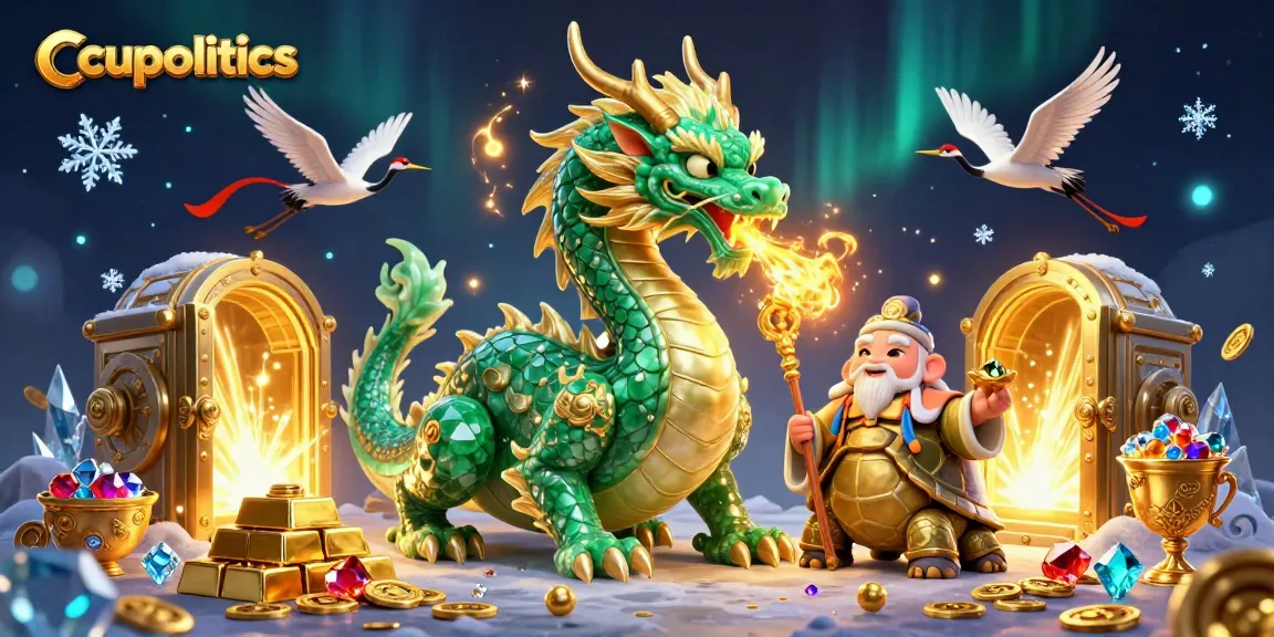Slot jackpot cupolitics memberikan pengalaman bermain yang mengasyikkan dengan keberuntungan dari naga dan penyu.